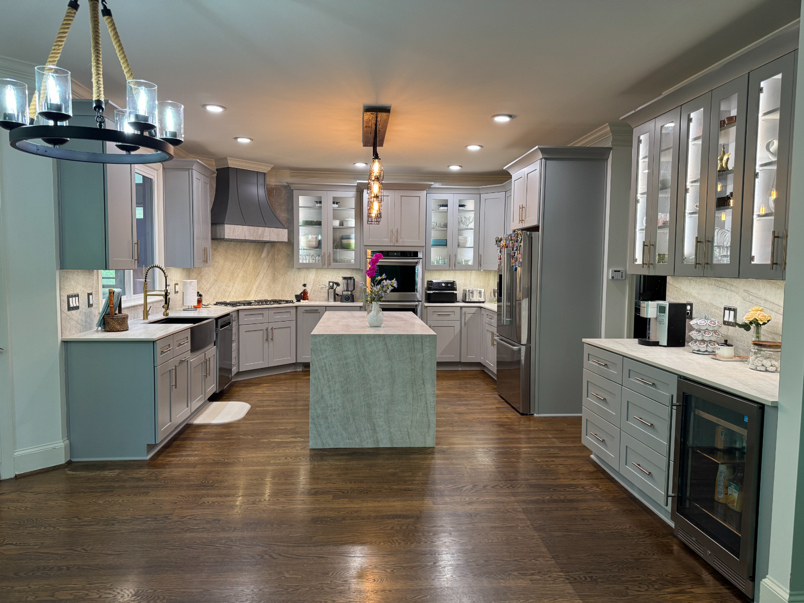 After remodel — finished kitchen