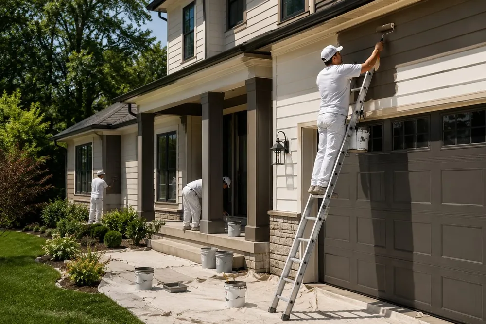 Interior and exterior painting